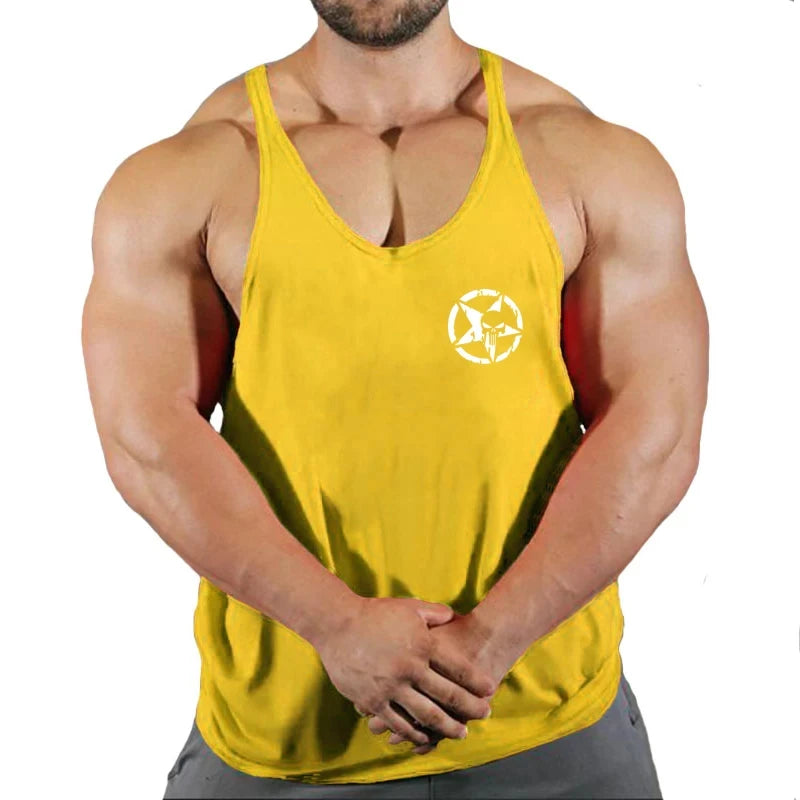 Débardeur stringer V-neck homme – coton respirant pour musculation & lifestyle